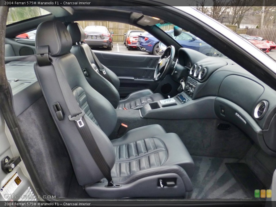 Charcoal Interior Front Seat for the 2004 Ferrari 575M Maranello F1 #99669649