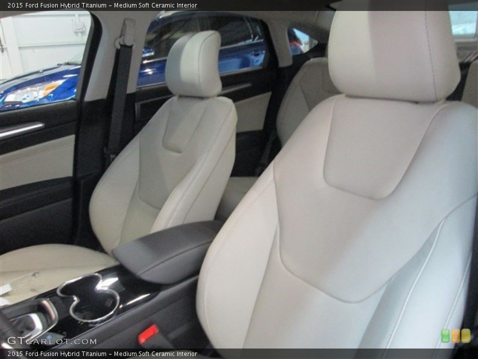 Medium Soft Ceramic Interior Front Seat for the 2015 Ford Fusion Hybrid Titanium #99672506