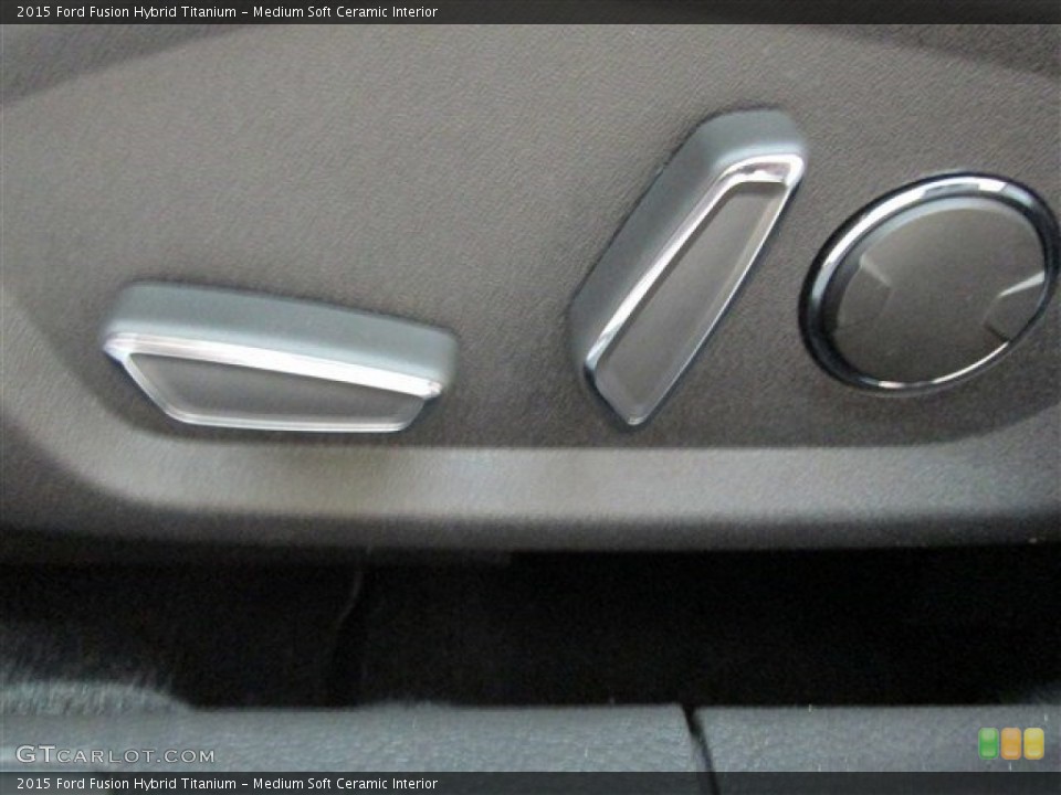 Medium Soft Ceramic Interior Controls for the 2015 Ford Fusion Hybrid Titanium #99672656