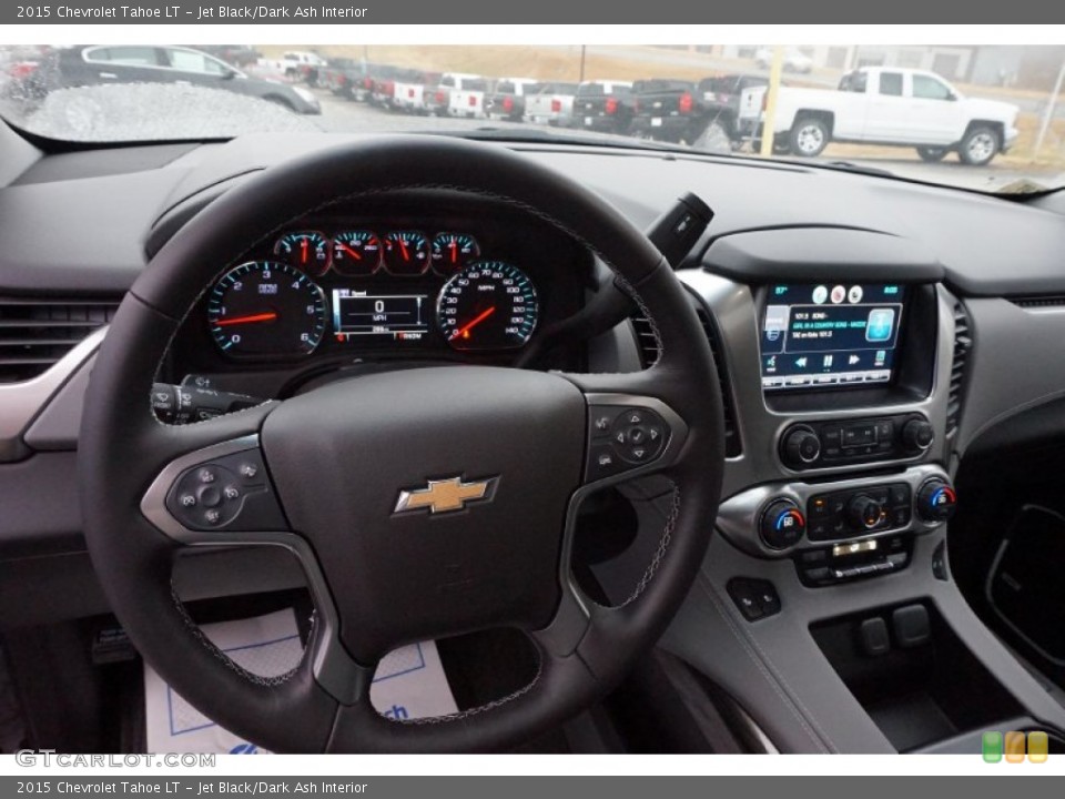 Jet Black/Dark Ash Interior Dashboard for the 2015 Chevrolet Tahoe LT #99685934