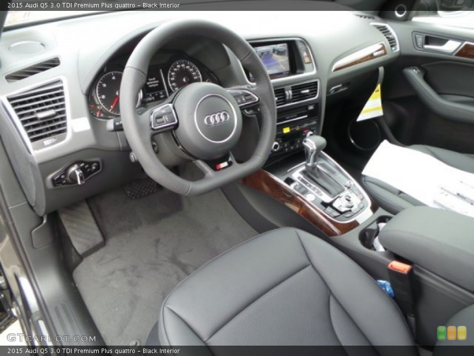 Black Interior Photo for the 2015 Audi Q5 3.0 TDI Premium Plus quattro #99700663