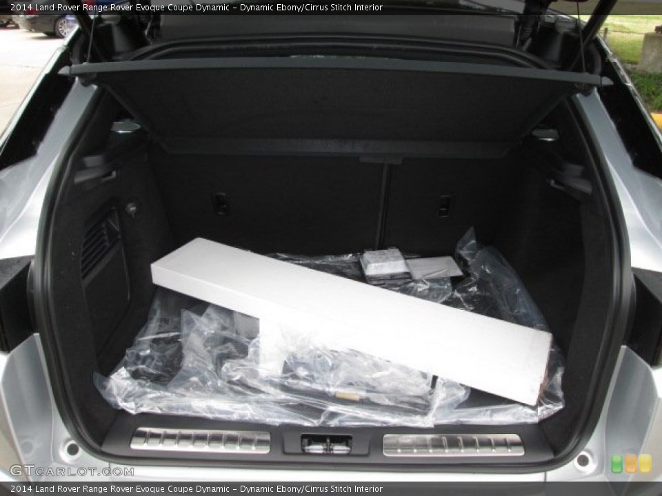 Dynamic Ebony/Cirrus Stitch Interior Trunk for the 2014 Land Rover Range Rover Evoque Coupe Dynamic #99707051