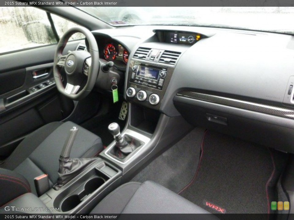 Carbon Black Interior Photo for the 2015 Subaru WRX  #99715106