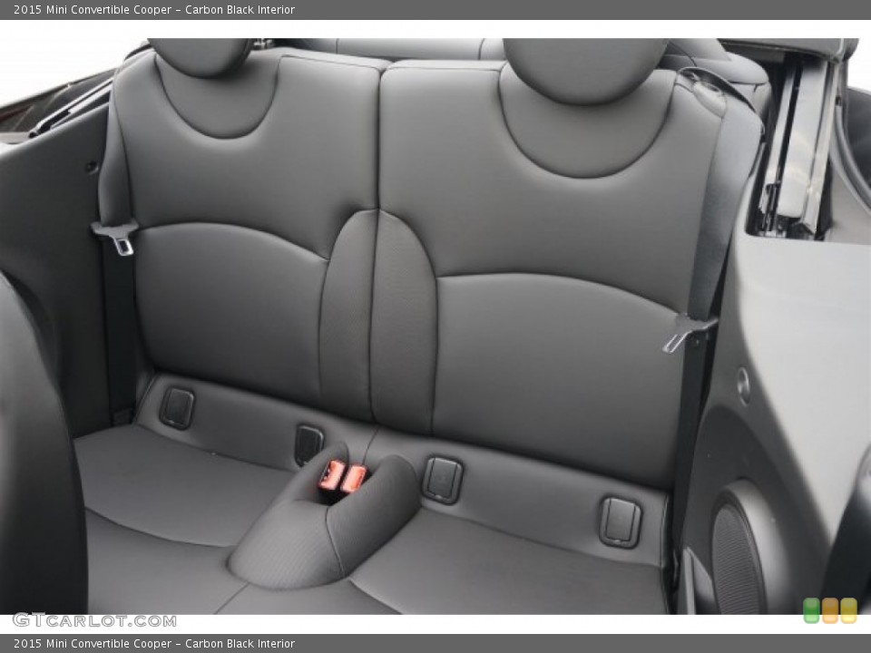 Carbon Black 2015 Mini Convertible Interiors