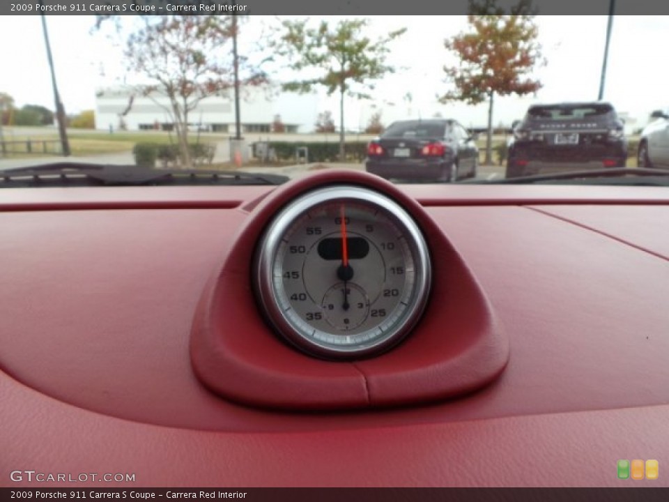 Carrera Red Interior Gauges for the 2009 Porsche 911 Carrera S Coupe #99720730