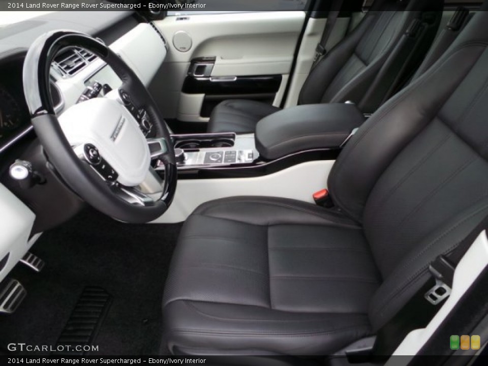 Ebony/Ivory Interior Front Seat for the 2014 Land Rover Range Rover Supercharged #99721381