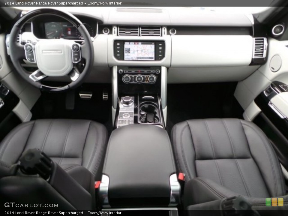 Ebony/Ivory Interior Photo for the 2014 Land Rover Range Rover Supercharged #99721399