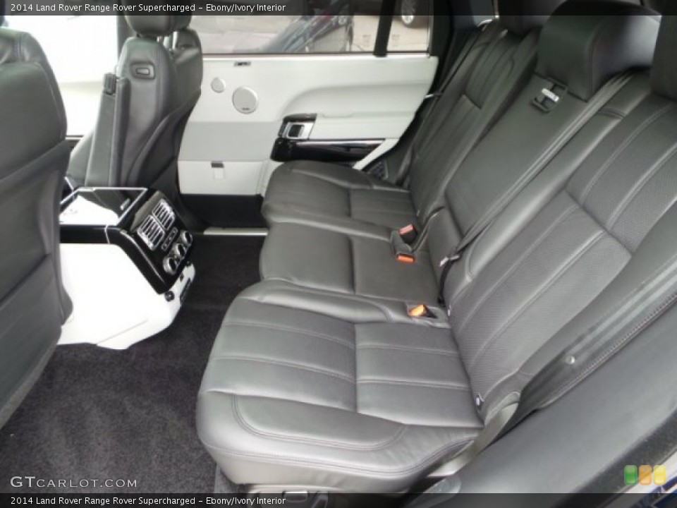 Ebony/Ivory Interior Rear Seat for the 2014 Land Rover Range Rover Supercharged #99721411