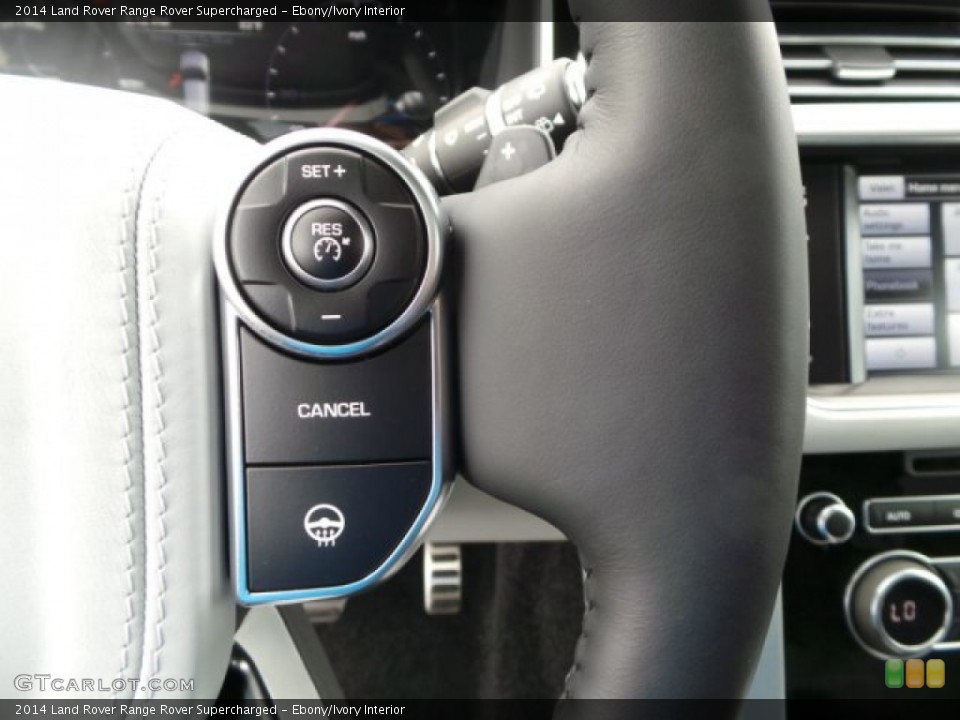 Ebony/Ivory Interior Controls for the 2014 Land Rover Range Rover Supercharged #99721597