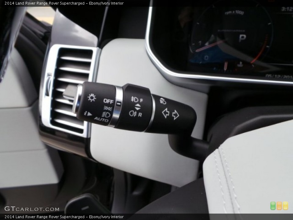 Ebony/Ivory Interior Controls for the 2014 Land Rover Range Rover Supercharged #99721612