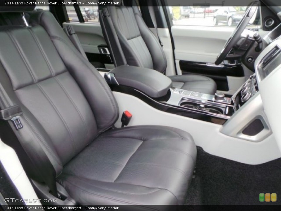 Ebony/Ivory Interior Front Seat for the 2014 Land Rover Range Rover Supercharged #99721897
