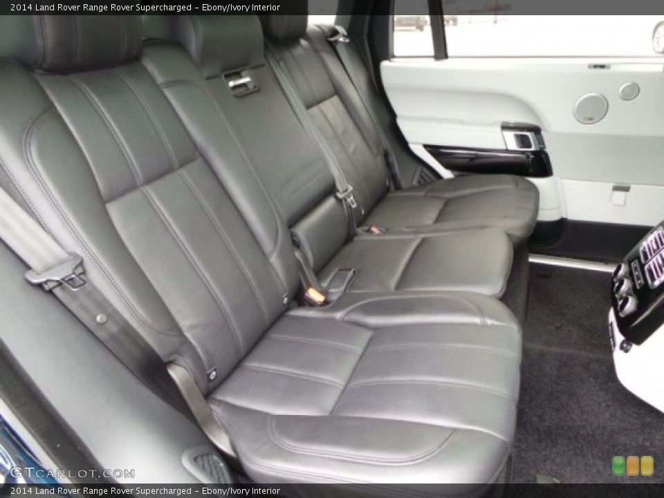 Ebony/Ivory Interior Rear Seat for the 2014 Land Rover Range Rover Supercharged #99721936