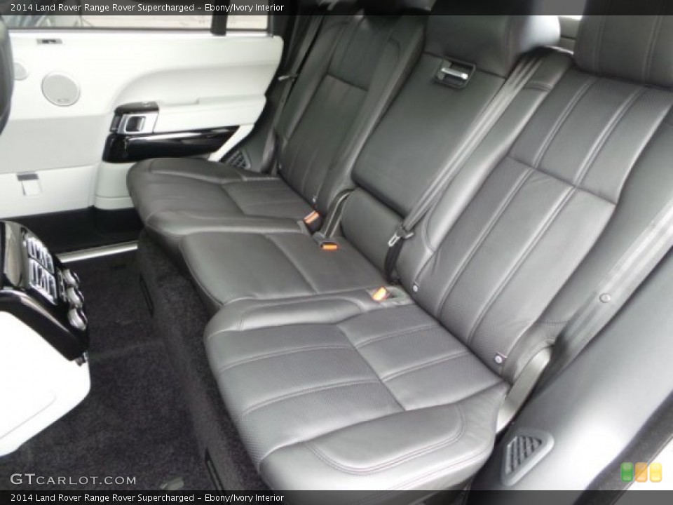 Ebony/Ivory Interior Rear Seat for the 2014 Land Rover Range Rover Supercharged #99722056