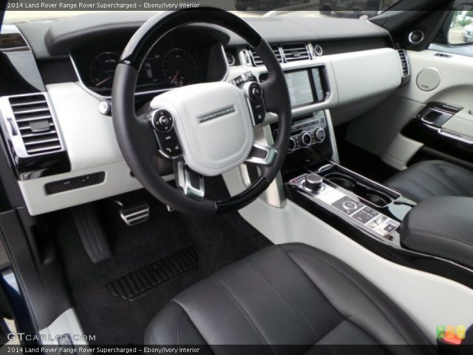 Ebony/Ivory Interior Prime Interior for the 2014 Land Rover Range Rover Supercharged #99722101
