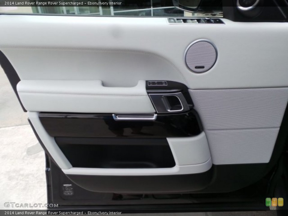 Ebony/Ivory Interior Door Panel for the 2014 Land Rover Range Rover Supercharged #99722194