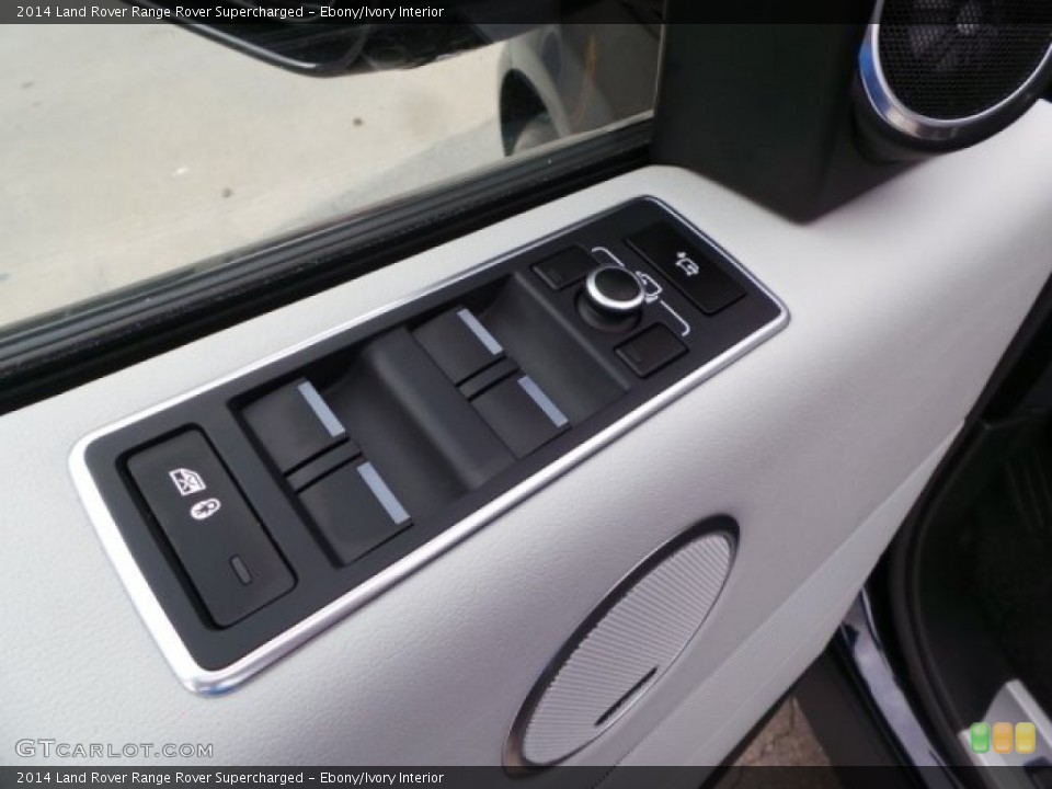 Ebony/Ivory Interior Controls for the 2014 Land Rover Range Rover Supercharged #99722215