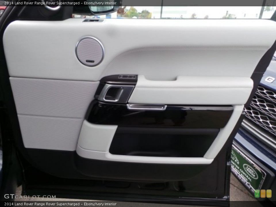 Ebony/Ivory Interior Door Panel for the 2014 Land Rover Range Rover Supercharged #99722320