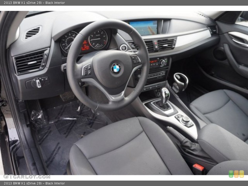 Black Interior Photo for the 2013 BMW X1 sDrive 28i #99729337