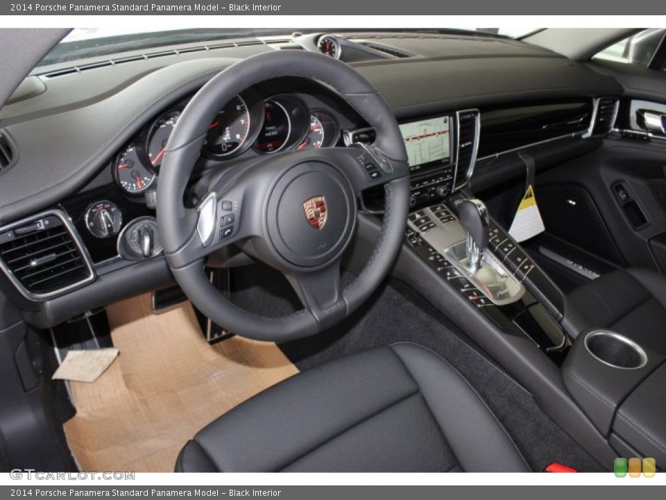 Black Interior Prime Interior for the 2014 Porsche Panamera  #99738753