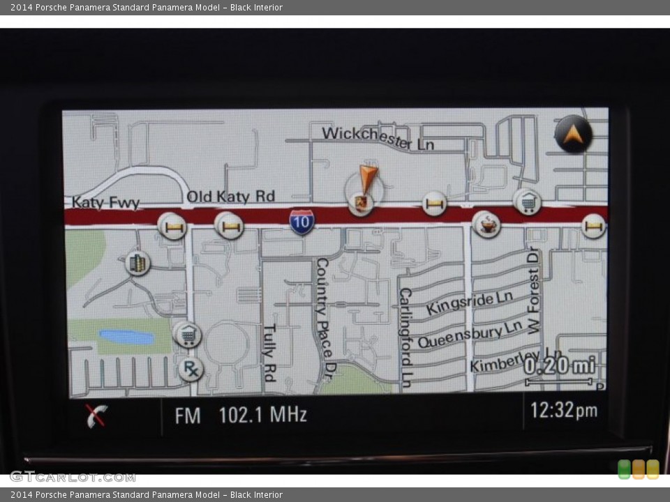 Black Interior Navigation for the 2014 Porsche Panamera  #99738915
