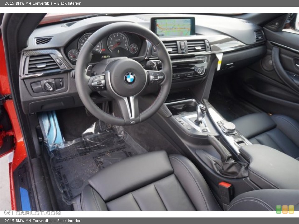 Black Interior Prime Interior for the 2015 BMW M4 Convertible #99740523