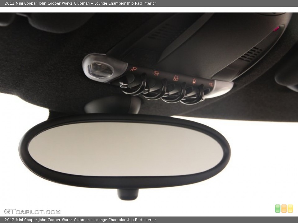 Lounge Championship Red Interior Controls for the 2012 Mini Cooper John Cooper Works Clubman #99744306