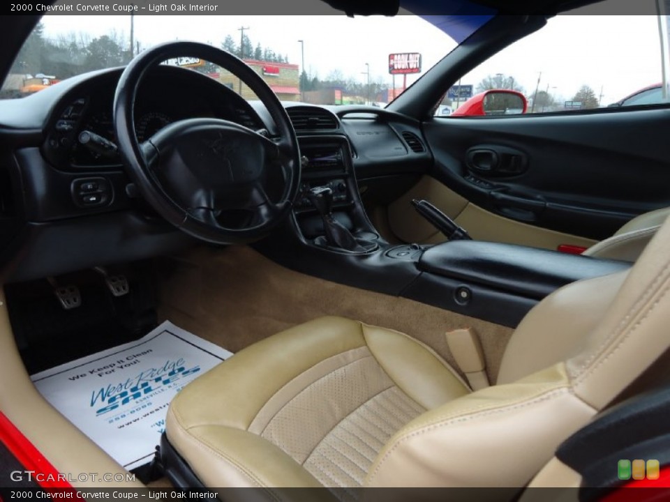 Light Oak 2000 Chevrolet Corvette Interiors