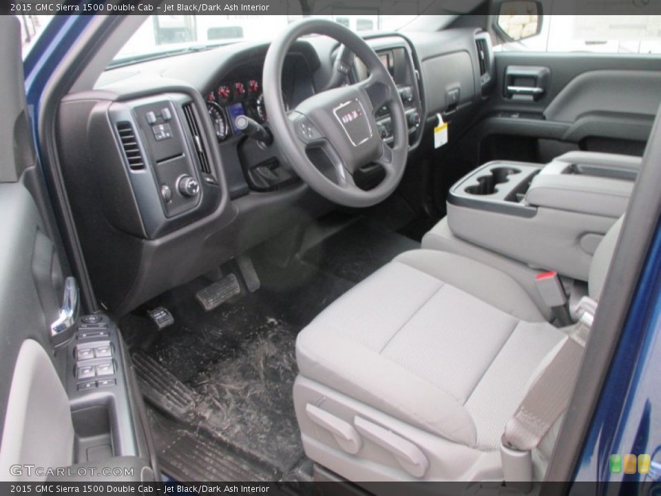 Jet Black/Dark Ash Interior Prime Interior for the 2015 GMC Sierra 1500 Double Cab #99748698