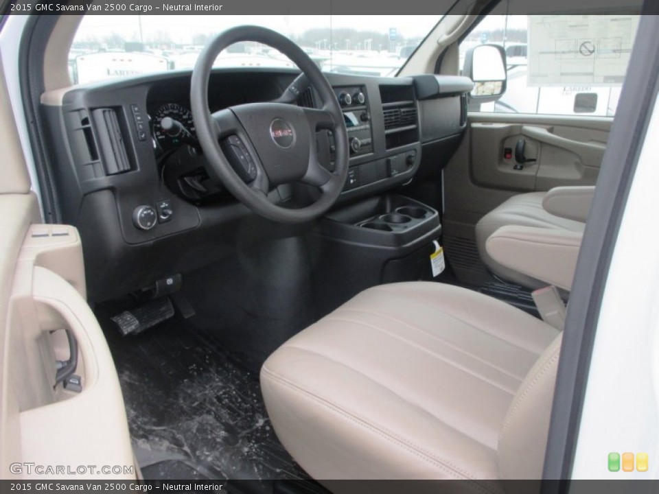 Neutral Interior Photo for the 2015 GMC Savana Van 2500 Cargo #99751077