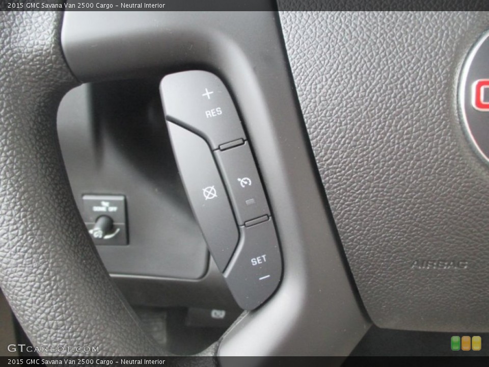 Neutral Interior Controls for the 2015 GMC Savana Van 2500 Cargo #99751176