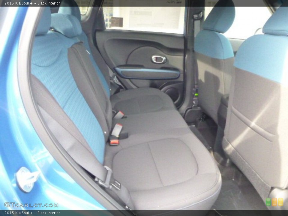 Black Interior Rear Seat for the 2015 Kia Soul + #99751437