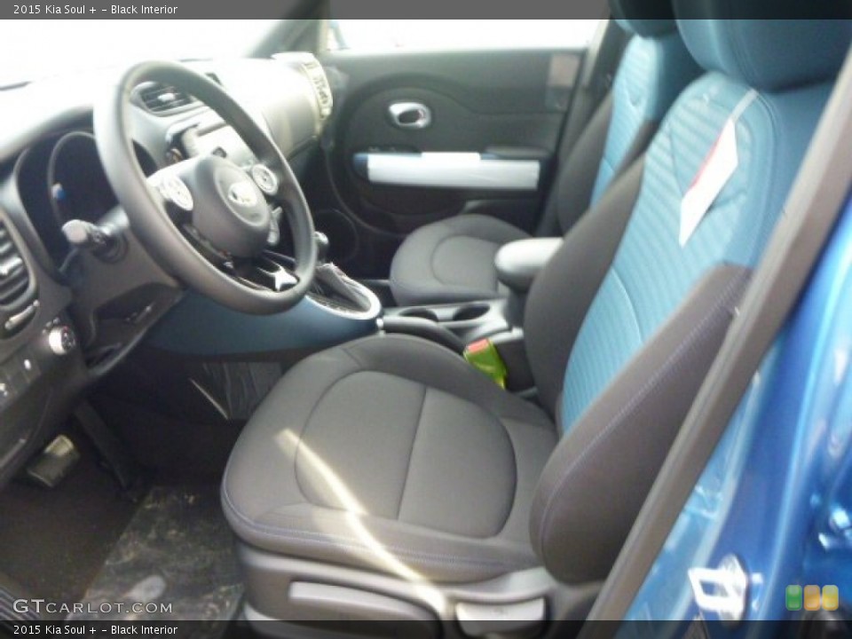 Black Interior Front Seat for the 2015 Kia Soul + #99751536