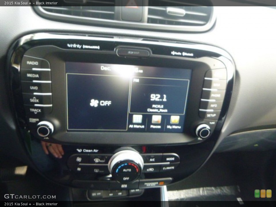 Black Interior Controls for the 2015 Kia Soul + #99751578