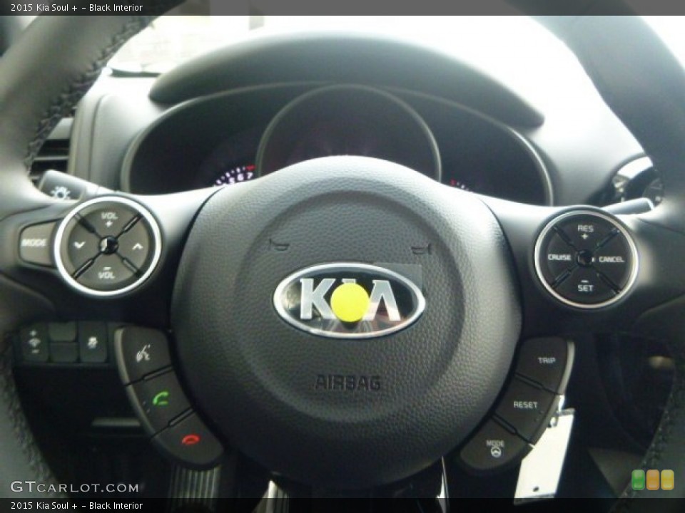 Black Interior Controls for the 2015 Kia Soul + #99751599