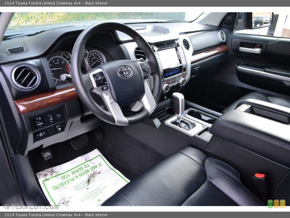 Black Interior Photo for the 2014 Toyota Tundra Limited Crewmax 4x4 #99761010