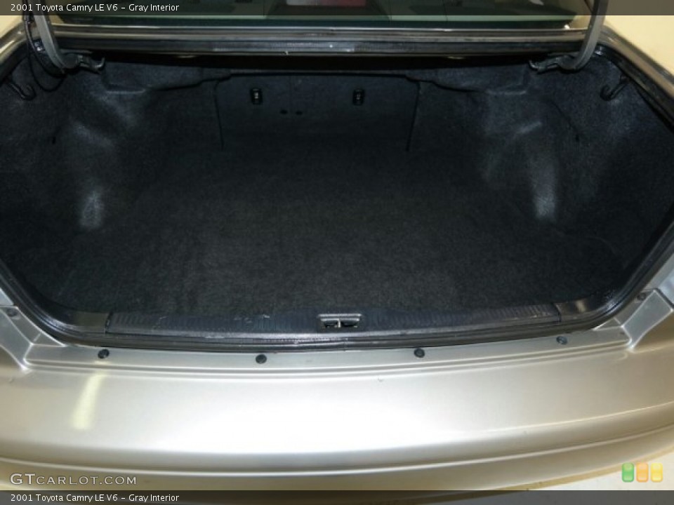 Gray Interior Trunk for the 2001 Toyota Camry LE V6 #99762015