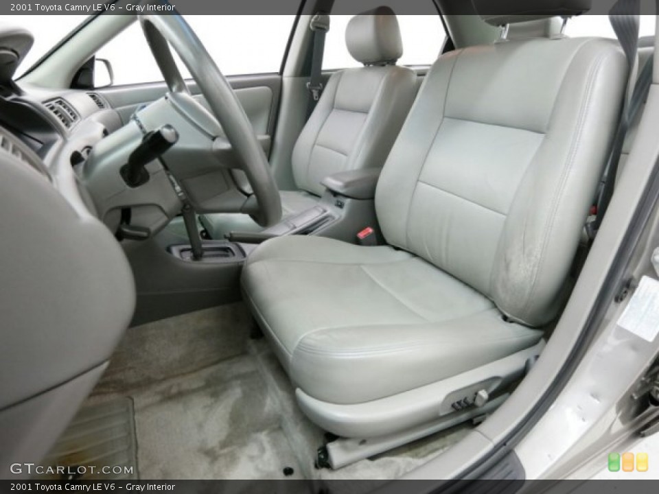 Gray Interior Front Seat for the 2001 Toyota Camry LE V6 #99762063