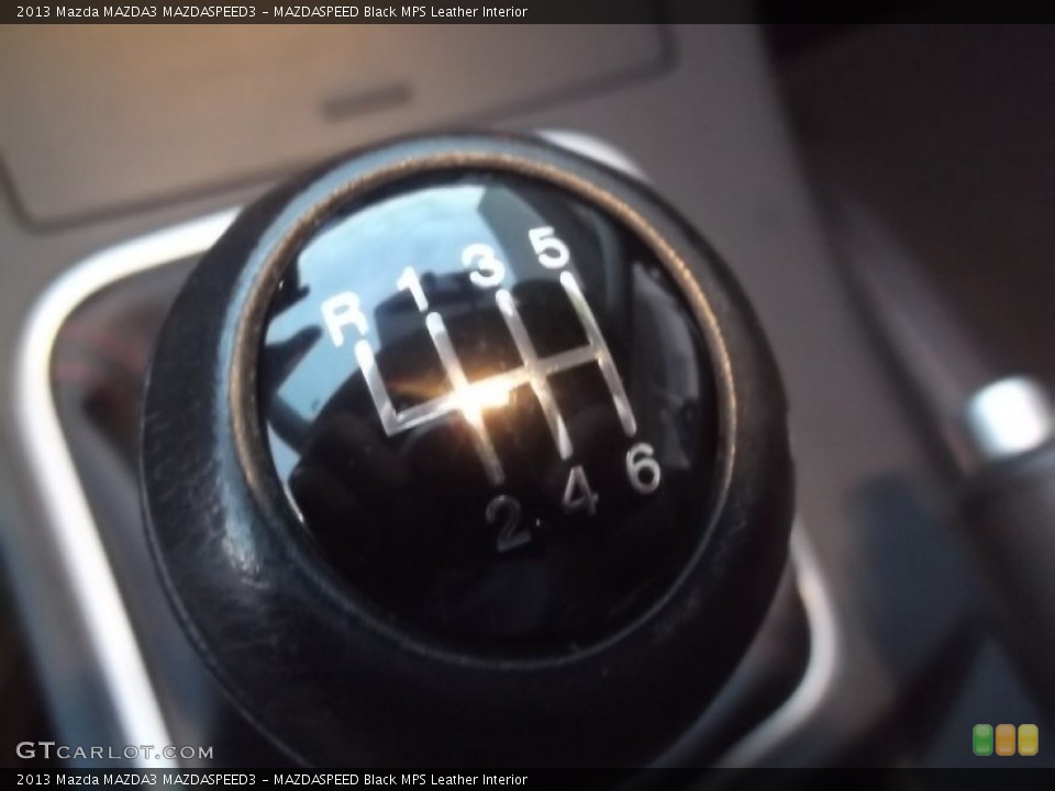 MAZDASPEED Black MPS Leather Interior Transmission for the 2013 Mazda MAZDA3 MAZDASPEED3 #99767102