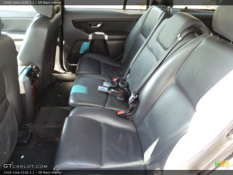 Off Black Interior Rear Seat for the 2008 Volvo XC90 3.2 #99770624