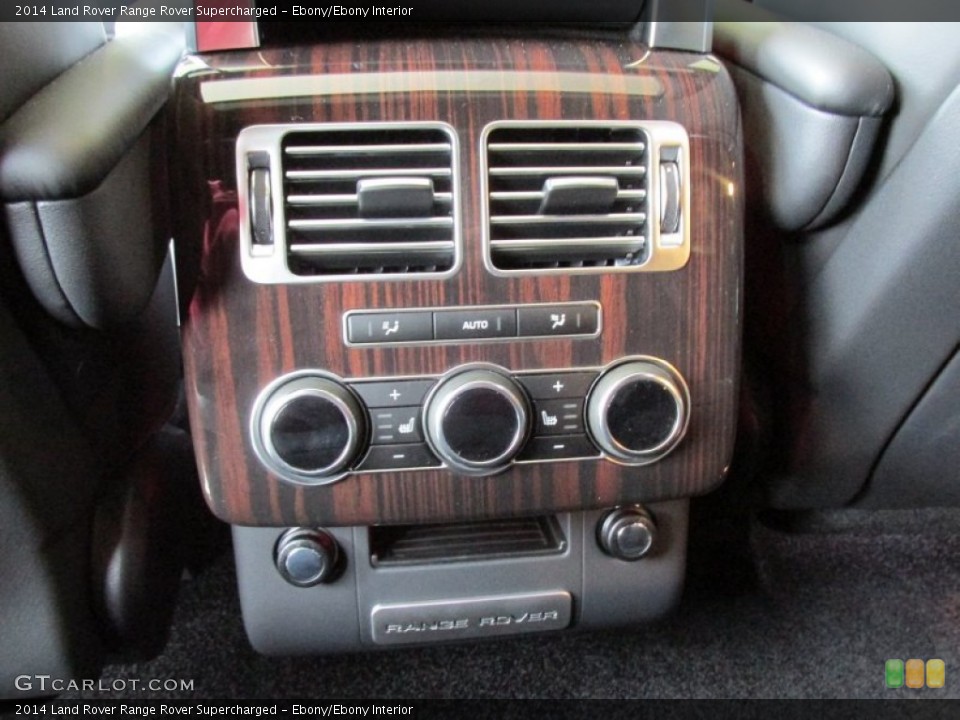 Ebony/Ebony Interior Controls for the 2014 Land Rover Range Rover Supercharged #99770879