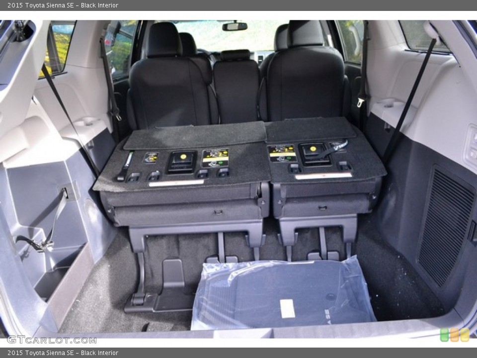 Black Interior Trunk for the 2015 Toyota Sienna SE #99771269