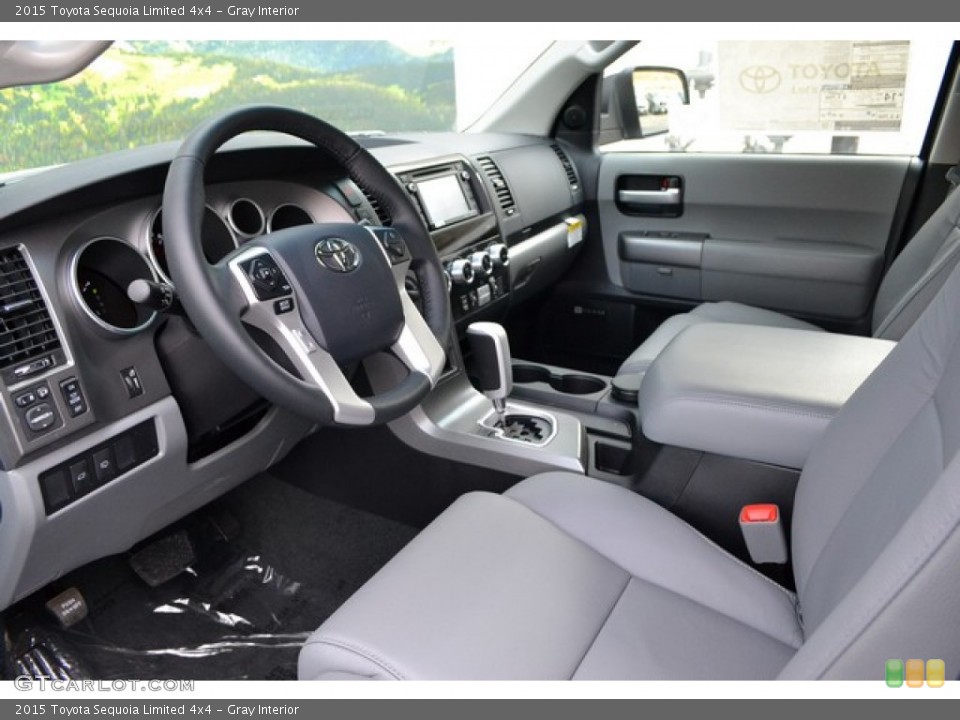 Gray Interior Prime Interior for the 2015 Toyota Sequoia Limited 4x4 #99772286