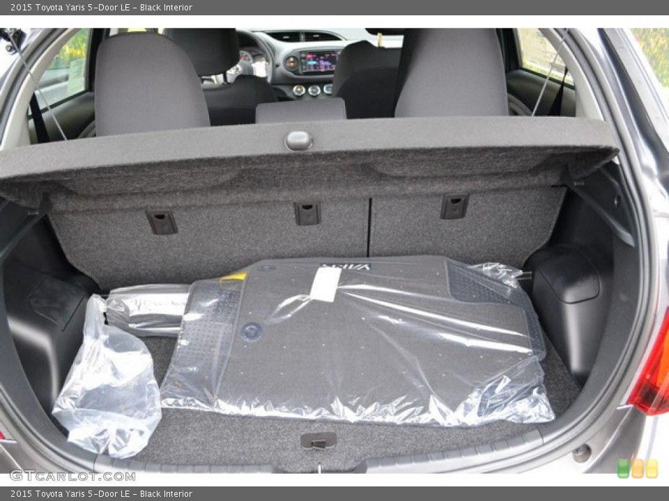 Black Interior Trunk for the 2015 Toyota Yaris 5-Door LE #99774899