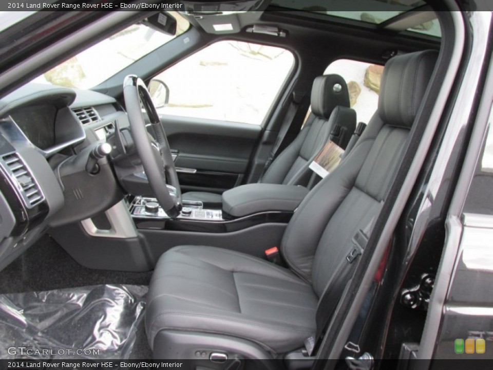 Ebony/Ebony Interior Photo for the 2014 Land Rover Range Rover HSE #99775361