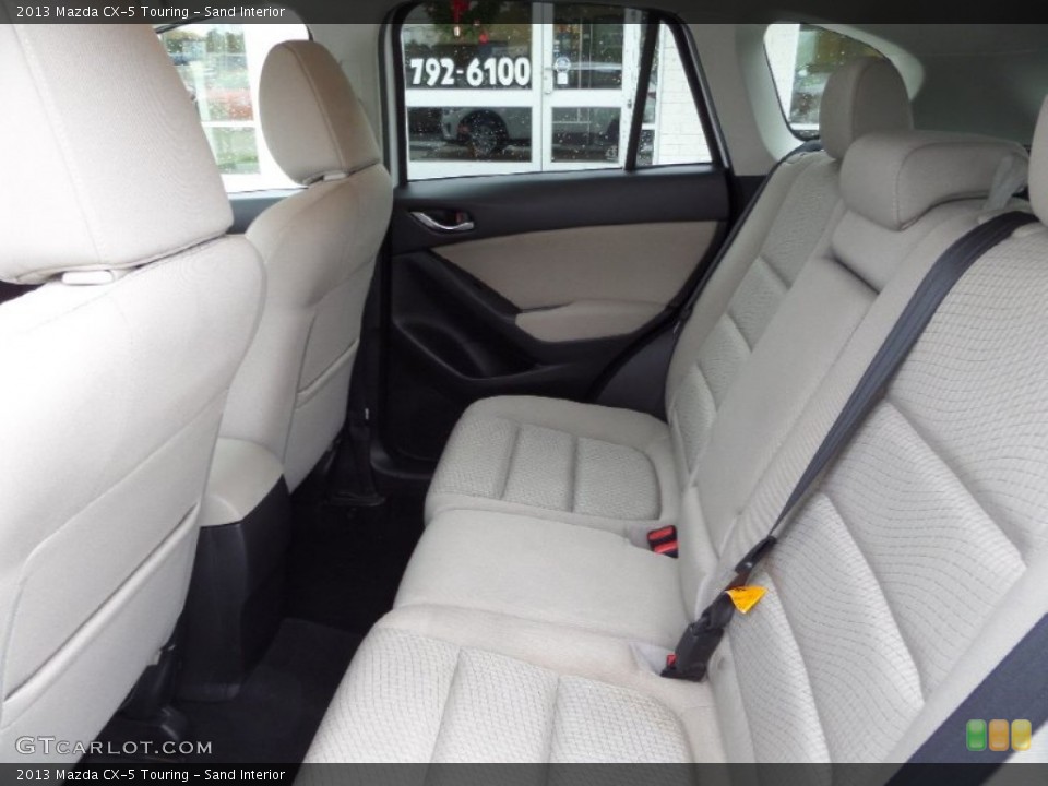Sand Interior Rear Seat for the 2013 Mazda CX-5 Touring #99779123