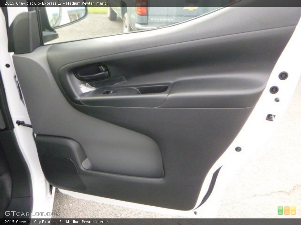 Medium Pewter Interior Door Panel for the 2015 Chevrolet City Express LS #99779567