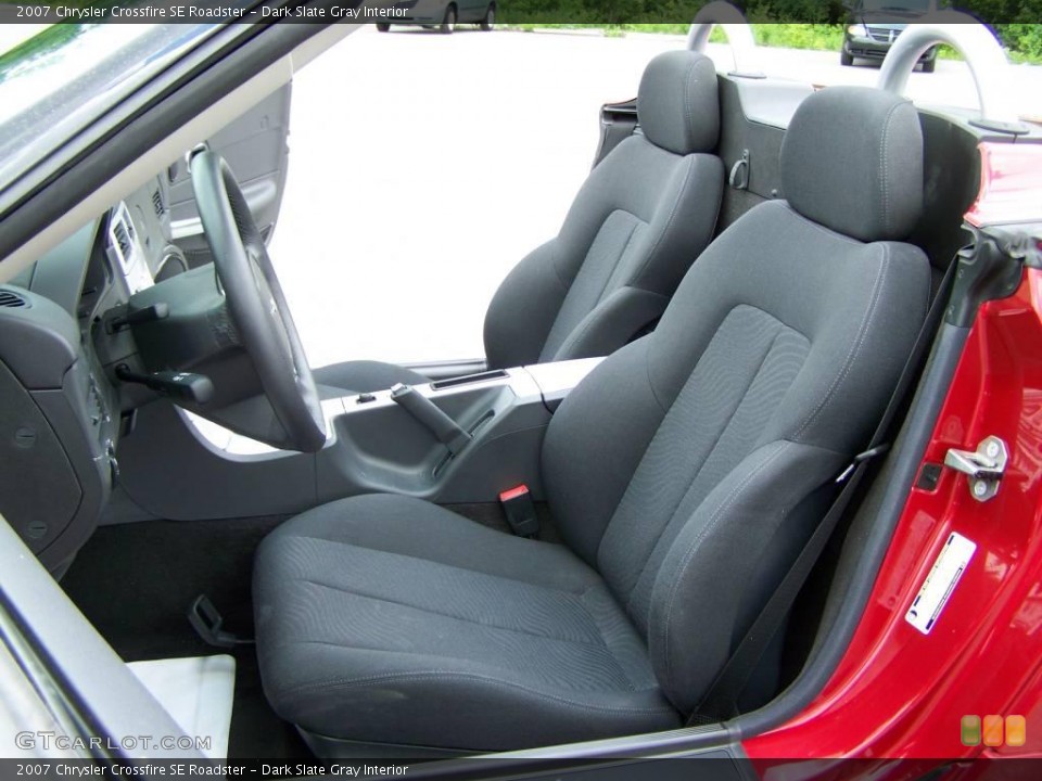 Dark Slate Gray Interior Photo for the 2007 Chrysler Crossfire SE Roadster #9977980