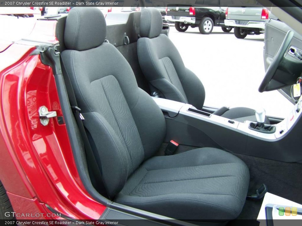 Dark Slate Gray Interior Photo for the 2007 Chrysler Crossfire SE Roadster #9977990