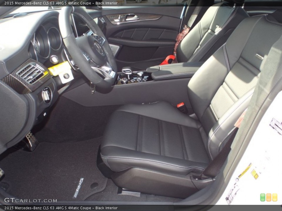Black Interior Photo for the 2015 Mercedes-Benz CLS 63 AMG S 4Matic Coupe #99780627
