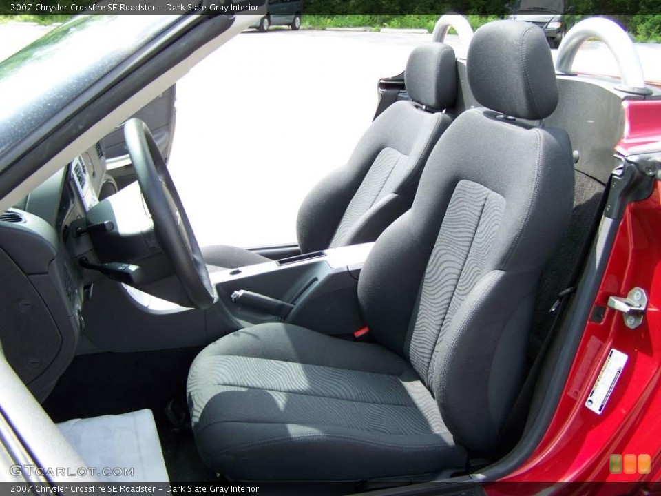 Dark Slate Gray Interior Photo for the 2007 Chrysler Crossfire SE Roadster #9978065